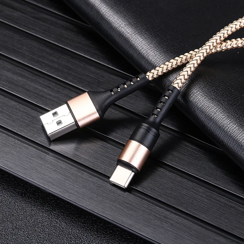 USB C кабель 5A Supercharge usb type C кабель для huawei mate 30 Pro 10 20 P20 Быстрая зарядка кабель для передачи данных USB C Co - Цвет: Золотой