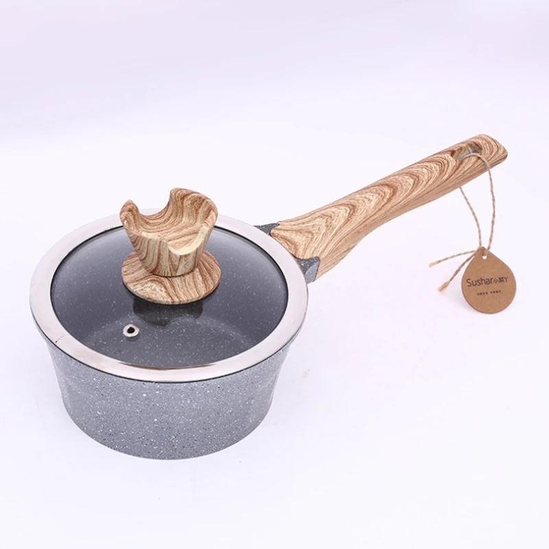 16 см Stockpot портативный горшок для газовой и индукционной плиты нагрева молока