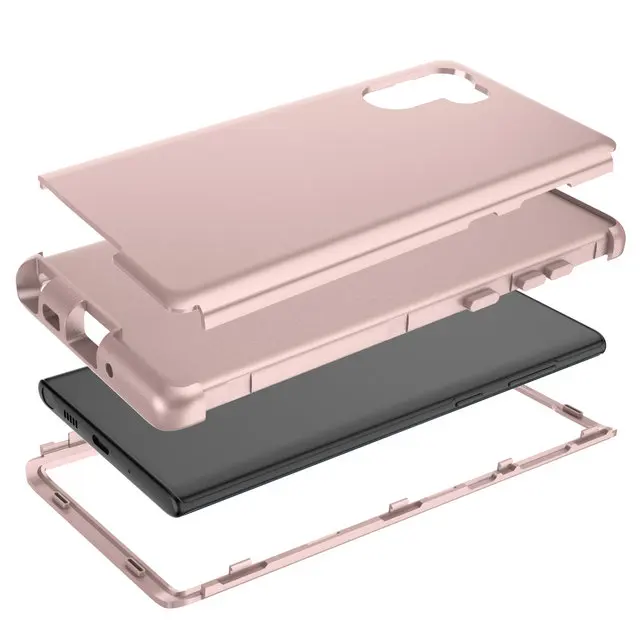 Чехол полностью защищающий телефон для Coque samsung Note 10 Plus 10+ силиконовый чехол тонкий телефон Funda для samsung Galaxy Note10 задняя крышка
