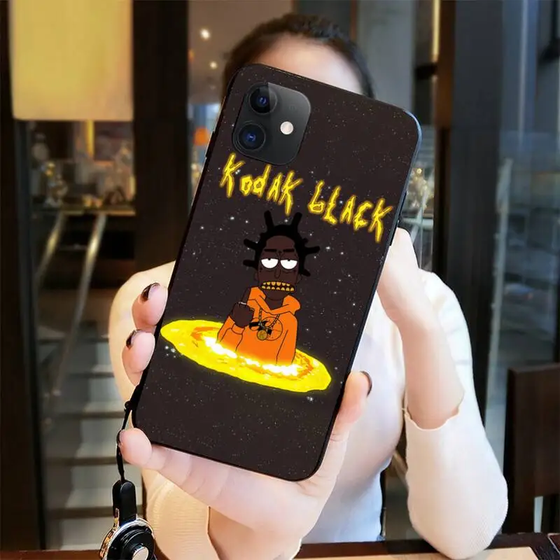 CUTEWANAN Kodak Black Rapper Phone Case Cover for iPhone 11 pro XS MAX 8 7 6 6S Plus X 5S SE 2020 XR case