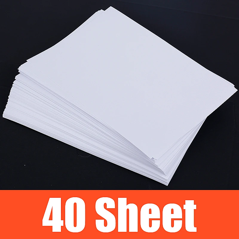 40sheet 4r 6" 4x6 Glossy Photo Paper For Inkjet Printer Photos 10*15cm Not Fading Photo Printing
