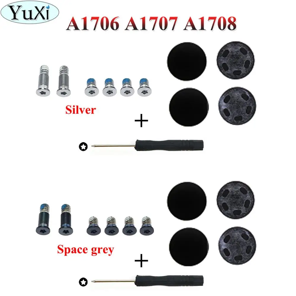 YuXi 1 набор винтов для ноутбука с нижним корпусом Macbook Pro 13 3 &quot15 4&quot A1706 A1707 A1708 винты