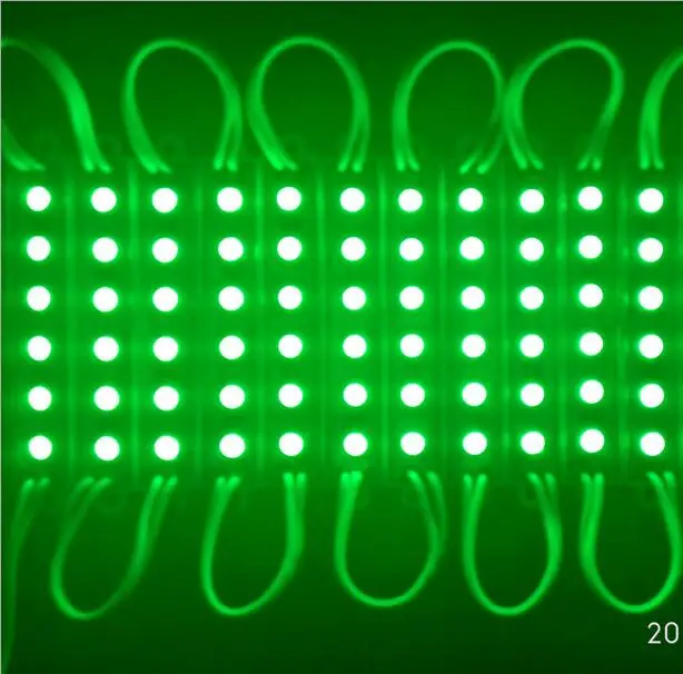 Светодиодный модуль 5050 6 светодиодный 1DC2V водонепроницаемый рекламный дизайн светодиодный модуль супер яркое освещение