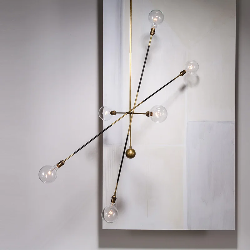

Modern Hanging Lamp Light Led Dinning Bed Room Bedroom Foyer Round Glass Ball Black Gold Nordic Simple Modern Pendant Light Lamp