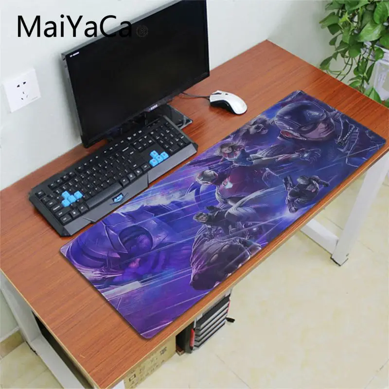 Lock Edge 40X90cm MaiYaCa Мстители Бесконечность войны уникальный настольный коврик игровой коврик для мыши Россия игровой коврик для мыши xl клавиатура ноутбук ПК ноутбук Настольный коврик - Цвет: Lock Edge 40X90cm