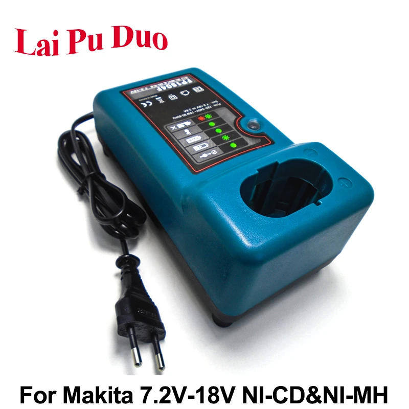 Сменное зарядное устройство для аккумулятора Makita DC7100 DC711 DC9700 DC9710 DC18RA DC18SE Ni MH & NI