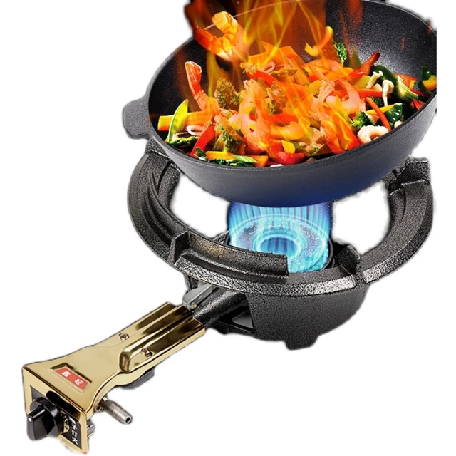 Portable Gas Stove Strong And Durable Double Stove Cooktop Multiple  Protection Small Gas Range Suitable For Outdoor Home - AliExpress