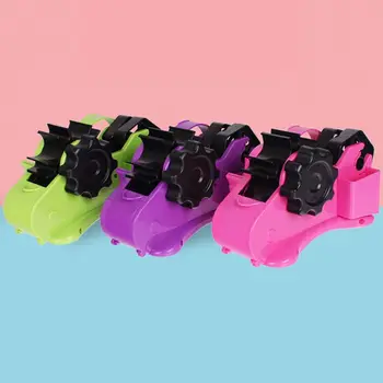 

Semi-Auto Tape Dispenser With 35mm Fixed Length Tape Cutter Desktop Office Packing Home Tools