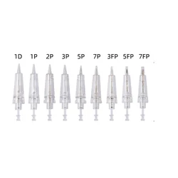 50 Pcs Makeup Tattoo Needles Professional Permanent Makeup Eyebrow Lips Tattoo Needles Cartridges