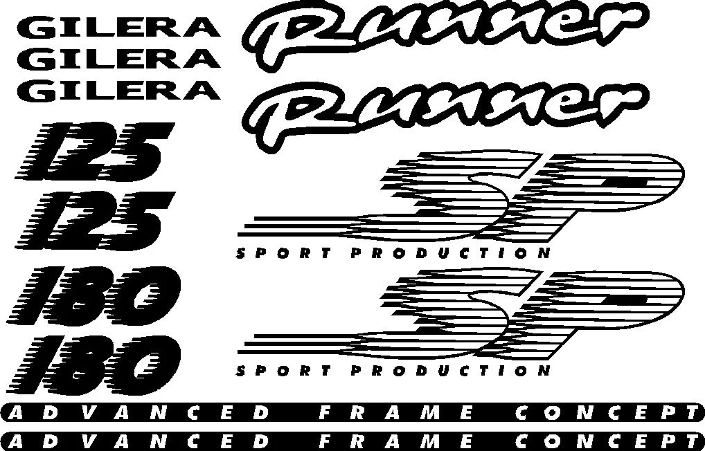 Для Gilera SP Runner 125 180 SP125 SP180 Скутер мопед наклейки графика