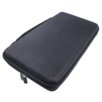 

With Handle Drum Pad Protective Case Hard EVA Shockproof Zipper Closure Keyboard Storage Portable For AKAI MPK Mini PLAY MK2