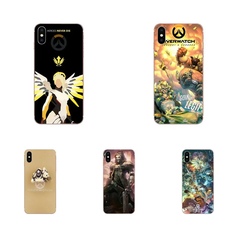 For Galaxy J1 J2 J3 J330 J4 J5 J6 J7 J730 J8 2015 2016 2017 2018 mini Pro Style Design OverWatchs ow WINSTON Orisa Tracer | Мобильные