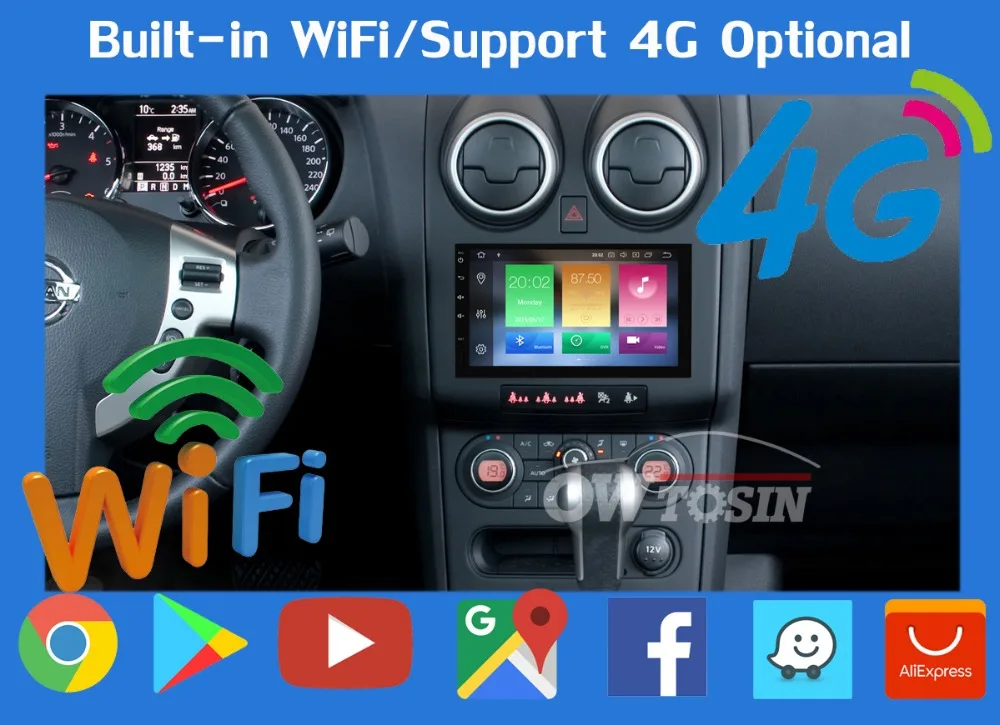 Discount 7" Android 9.0 PX6 4GB RAM 64GB ROM Universal 2 DIN Car Radio Multimedia Player WIFI Stereo Audio Double Din 2Din DSP Carplay 20