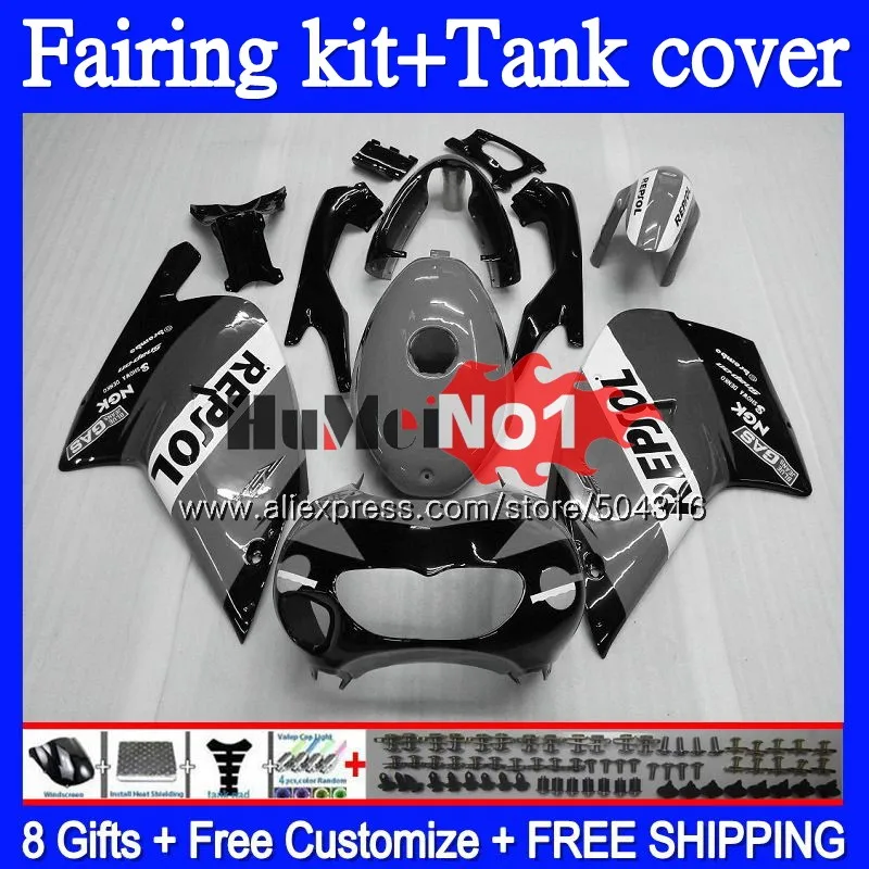 RS125R для Aprilia RS 125 R RR RS4 31MC. 90 серый Repsol RS-125 1999 2000 2001 2002 2003 2005 RS125 99 00 01 02 03 04 05 обтекатель - Цвет: No. 1