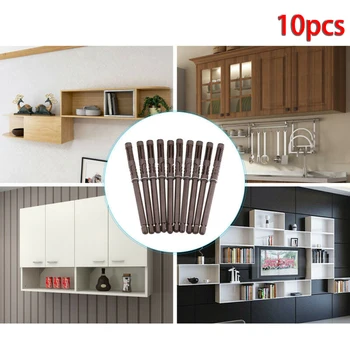 

10X Concealed Floating Shelf Support Pins Bracket Masonry Walls Screws Floating Shelf Brackets Concealed Plank Support