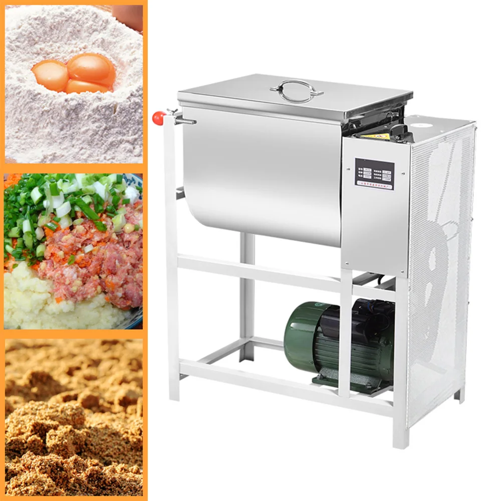 

5kg Automatic Dough Mixer 220v commercial Flour Mixer Stirring Mixer pasta bread dough kneading machine 1400r/min