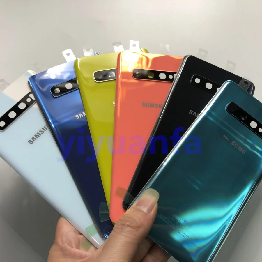 Samsung Galaxy S10 плюс G975 G975F G975U SM-G975F задняя Батарея крышка Стекло Корпус женские босоножки с закрытой пяткой чехол S10+ двери задний Чехол