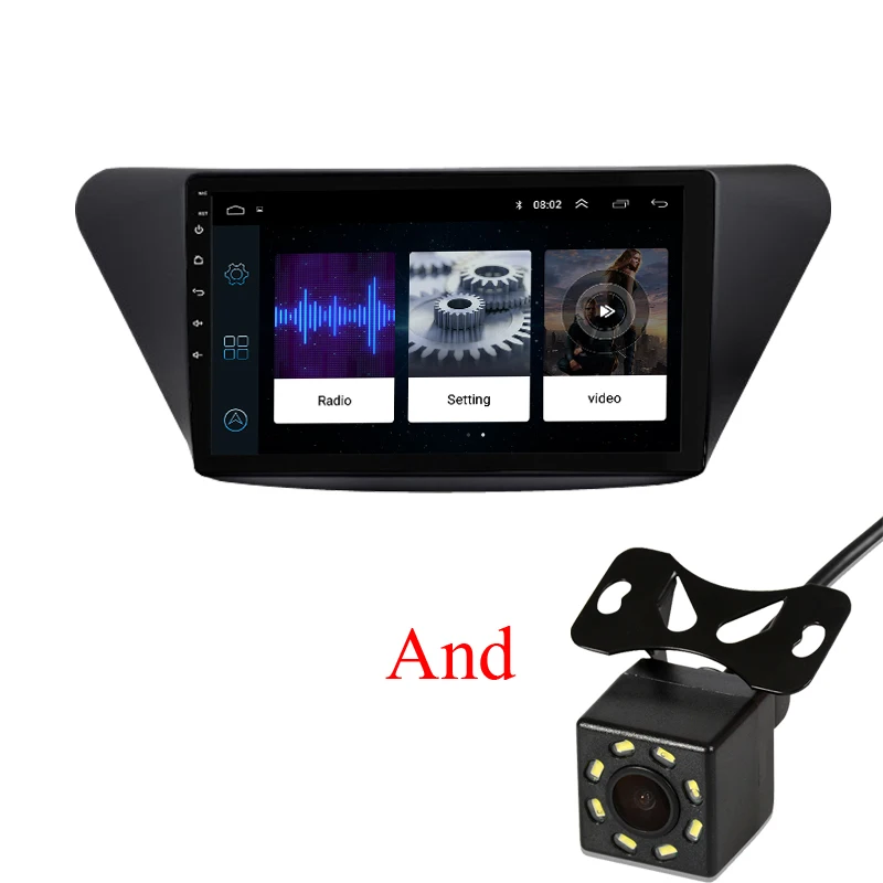 Android 8,1 Автомобильный мультимедийный радио плеер для Lifan X50 с dvd стерео видео плеер поддерживает Bluetooth несколько карт приложение - Цвет: LIFAN X50-8LED
