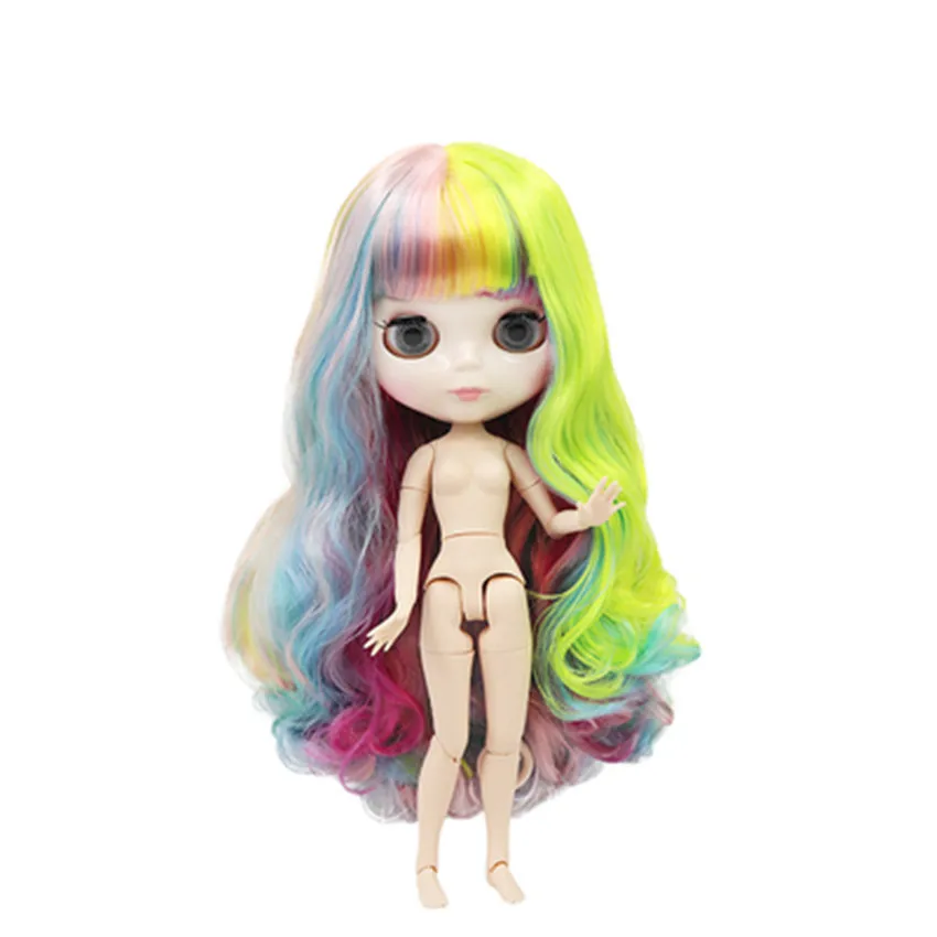 Ледяная фабрика Blyth кукла 1/6 BJD куклы 30 см Blyth пользовательские куклы 19 шарнир тела с ручные игрушки для девочек Специальное предложение на продажу - Цвет: 19 Joints