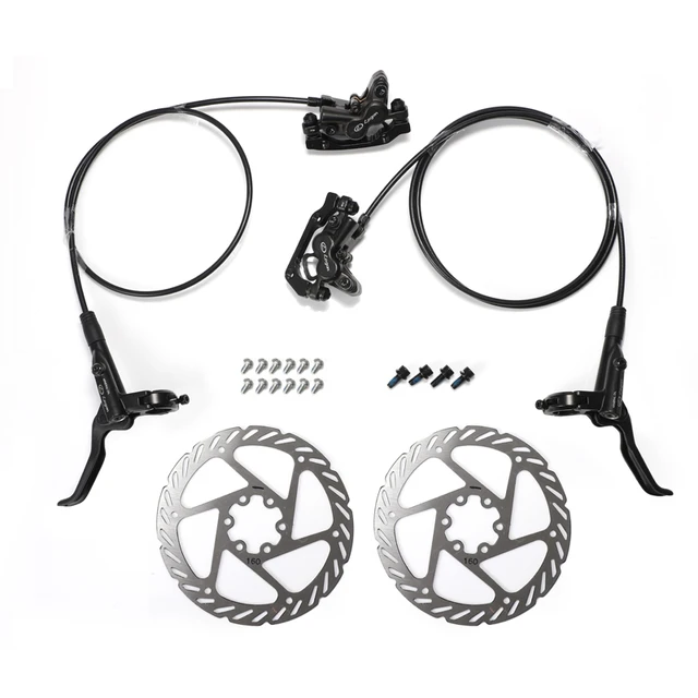 LOGAN Mountain bike brake hydraulic fourpiston disc brake front/rear