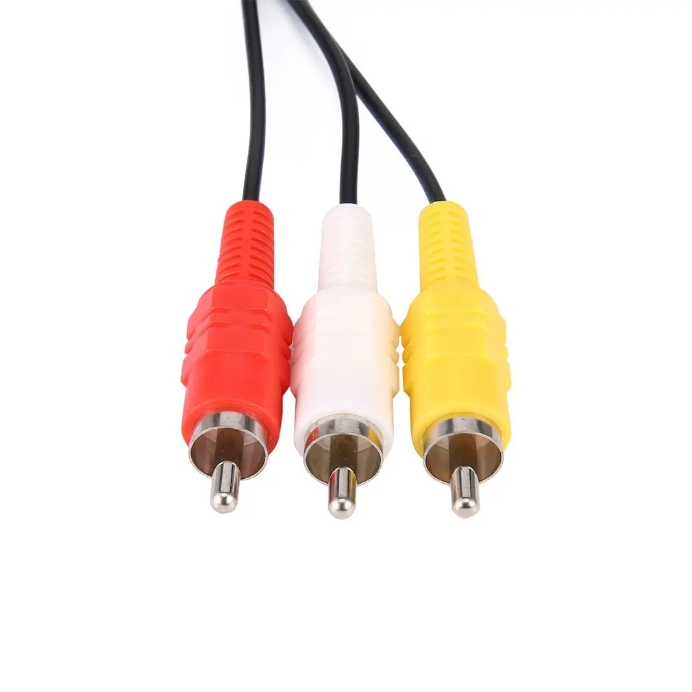 Композитный S-Video RCa aV 2в1 Аудио Видео провод S-video av-кабель для PS2 для PS3 для Playstation 2 3 консоли