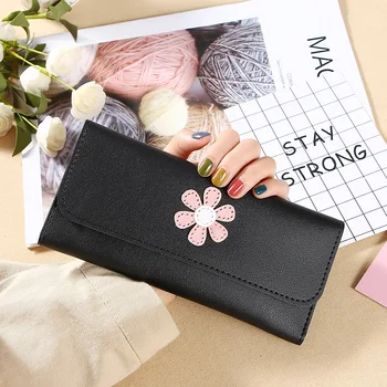

2020 new Japanese and Korean long ladies wallet student multi-function large capacity wallet wallet lady clutch