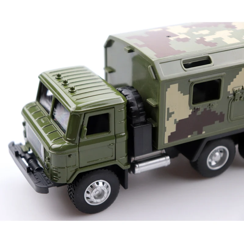 Youwant 1:18 металлический литой под давлением военный автомобиль симулятор игрушечный автомобиль вытяжной звуковой светильник автомобиль для детского подарка