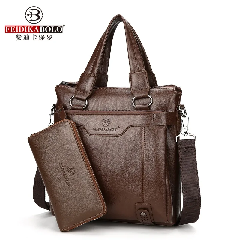 

Men Fashion 2018 Spring New Style Men's Bag Cross Hand Business Shoulder Verticle Different Size Bags