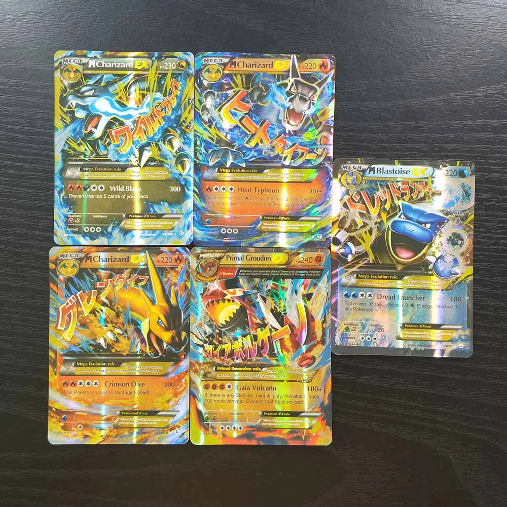 Коллекция TAKARA TOMY, битва сияющая карточная настольная игра, детские игрушки, подарки, Карты Покемон, 100 шт., флеш-карты, 94 GX 6, тренажер