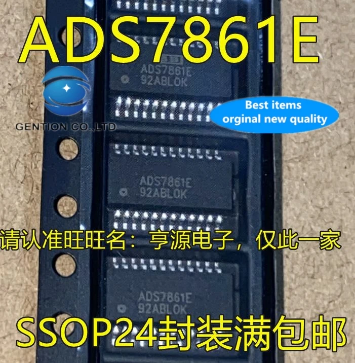 

10 шт. ADS7861 ADS7861E SSOP24 стопы толщиной детской стопы 100% новые и оригинальные
