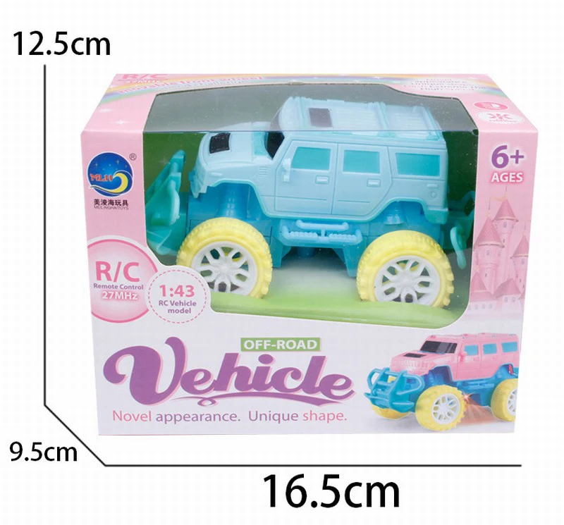 1:43 4WD RC автомобиль обновленная версия 2,7G радио пульт дистанционного управления Высокоскоростная Модель автомобиля внедорожник игрушка мальчик детские игрушки