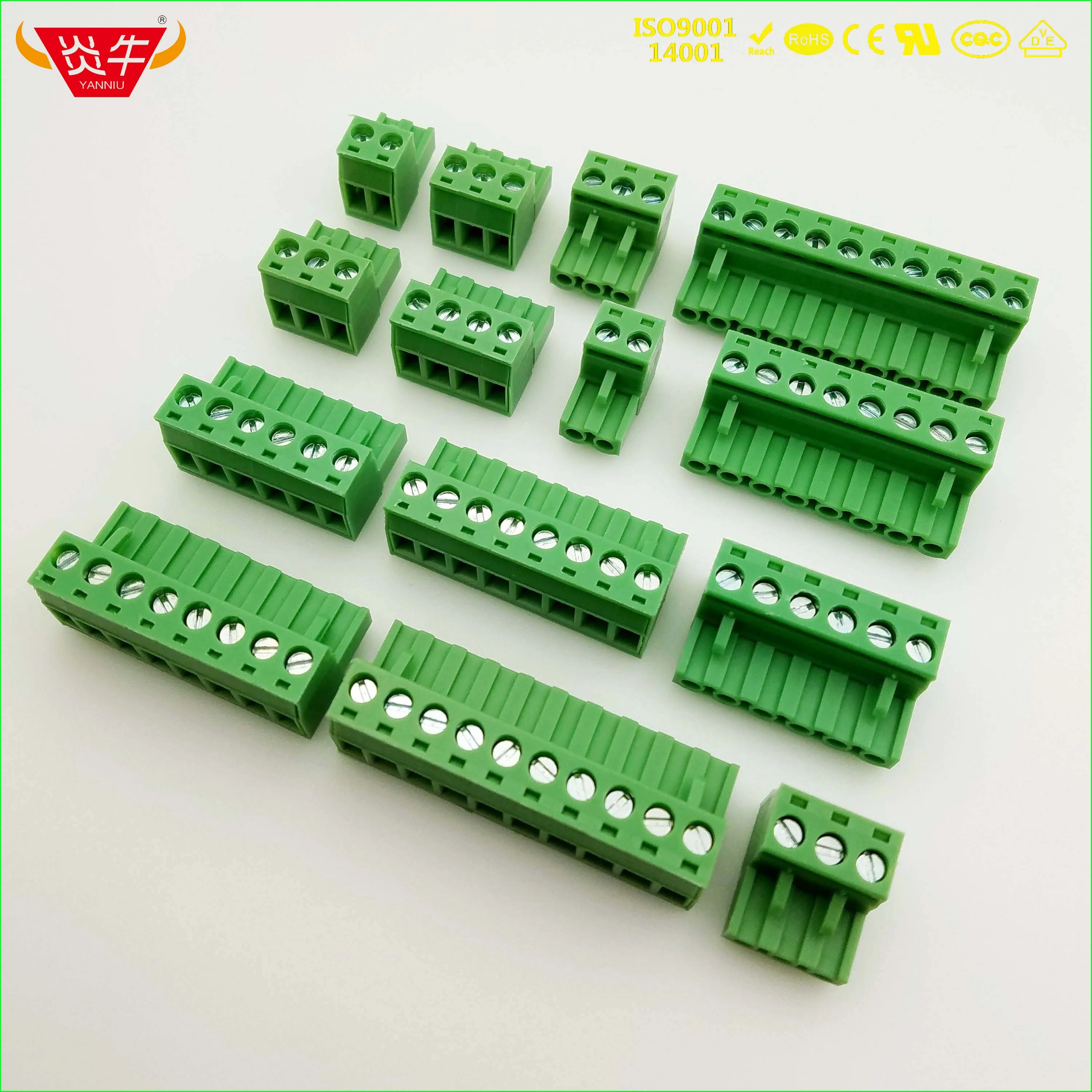 Conector Plug-in Bloco Terminal 2edgk Milímetros 2pin 2degson 12pin Mstb 25 st 1754449 Phoenix Contact Kf2edgk 5.0 2p12p Pcb