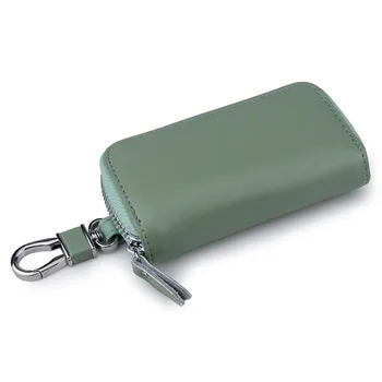 

2020 Fashion Leather Luxury High Quality Coin Purse Small Portable Large Capacity Zipper Car Keys Bag