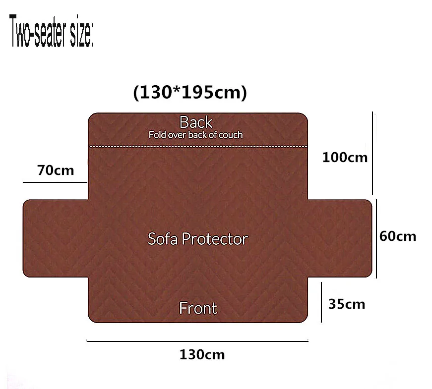QQPQGG Новое покрывало для дивана протектор, не скользкий чехол для домашних животных собаки дети один/два/три местный моющийся
