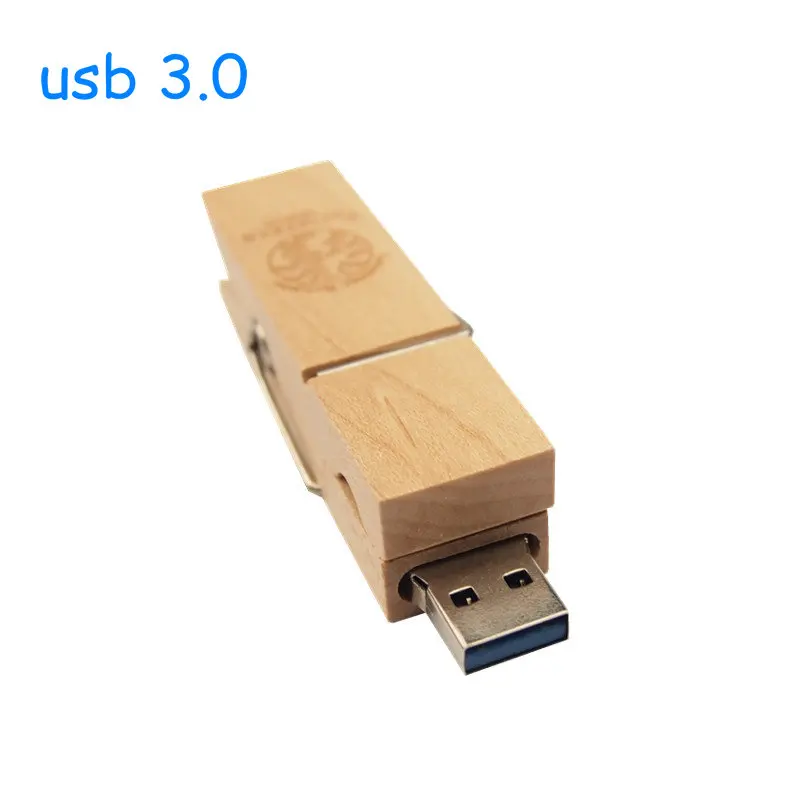 Деревянный материал Usb флешка Флешка 8 Гб 64 карта памяти USB 3 0 логотип на заказ U