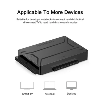 

SATA Combo USB IDE SATA Adapter Hard Disk SATA to USB3.0 Data Transfer Converter for 2.5/3.5 Optical Drive HDD SSD sata to usb