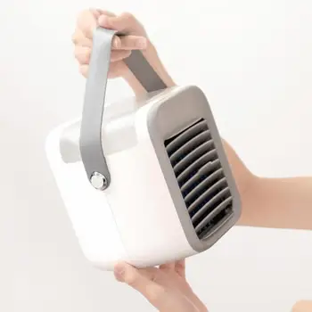 

Summer Air Conditioner Mini Portable Air Cooler Water Mist Fan USB Rechargeable Air Cooling Bladeless Ventilator for Home Car