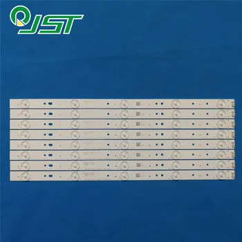 

100% New 8pcs/Kit LED strip for SINOTECH 43 TV STL43E3000G POLAROID TQL43F4PR001 LC430DUJ SHA1 5800 W43001 3P00 5800 W43001 5P00
