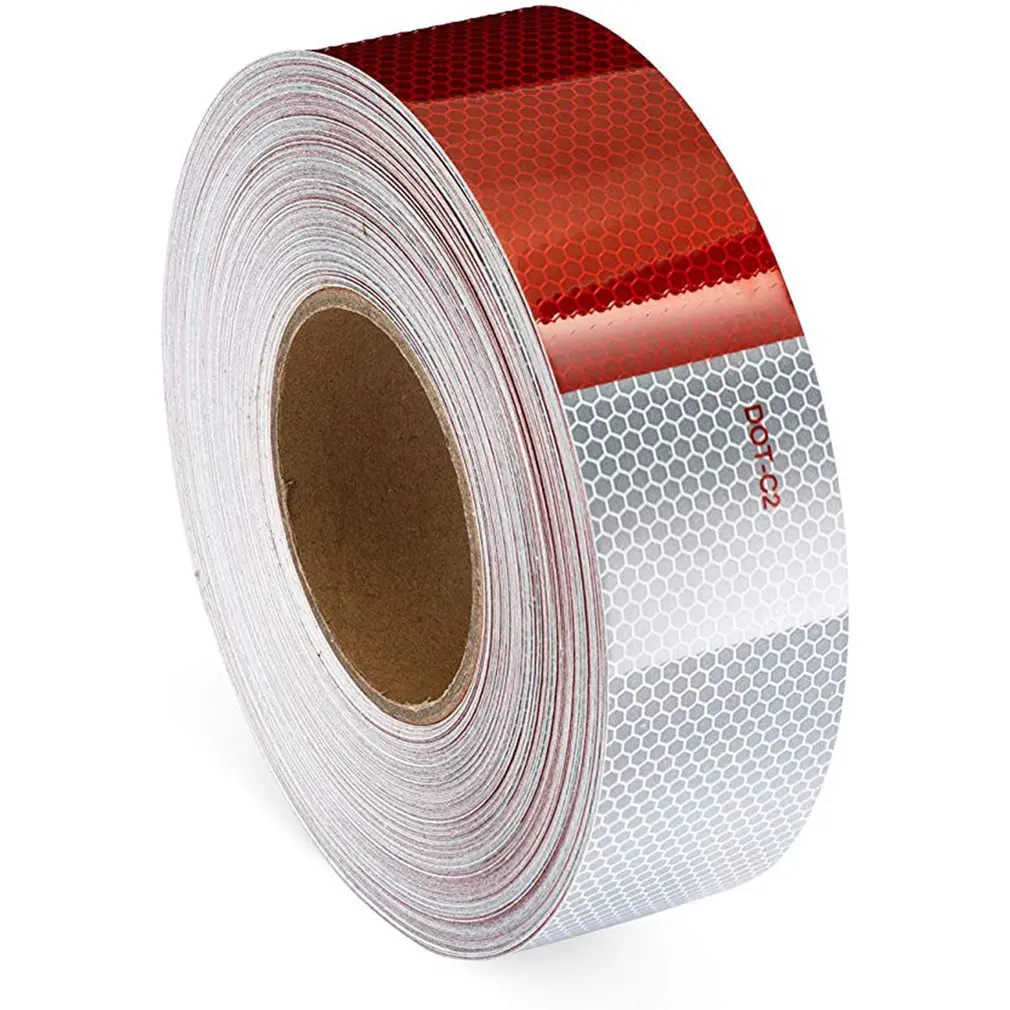 

Car Reflective Tape Sticker Security Mark Car Styling Warning Tape Car Reflective Sticker Truck Reflective Strip