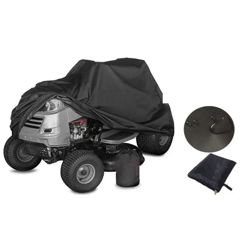 

Riding Lawn Mower/ Tractor Cover 210D Waterproof Heavy Duty Durable UV Protection Universal