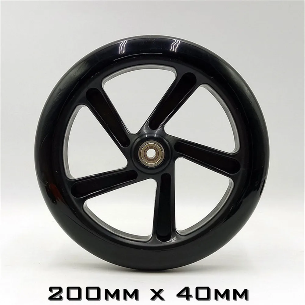 120mm x 88a YAK scooter wheels or racing wheels two wheels with bearings 