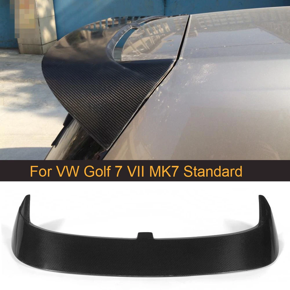 Задний спойлер на крыло из углеродного волокна крышу для Volkswagen VW golf 7 VII MK7 Standard 2014