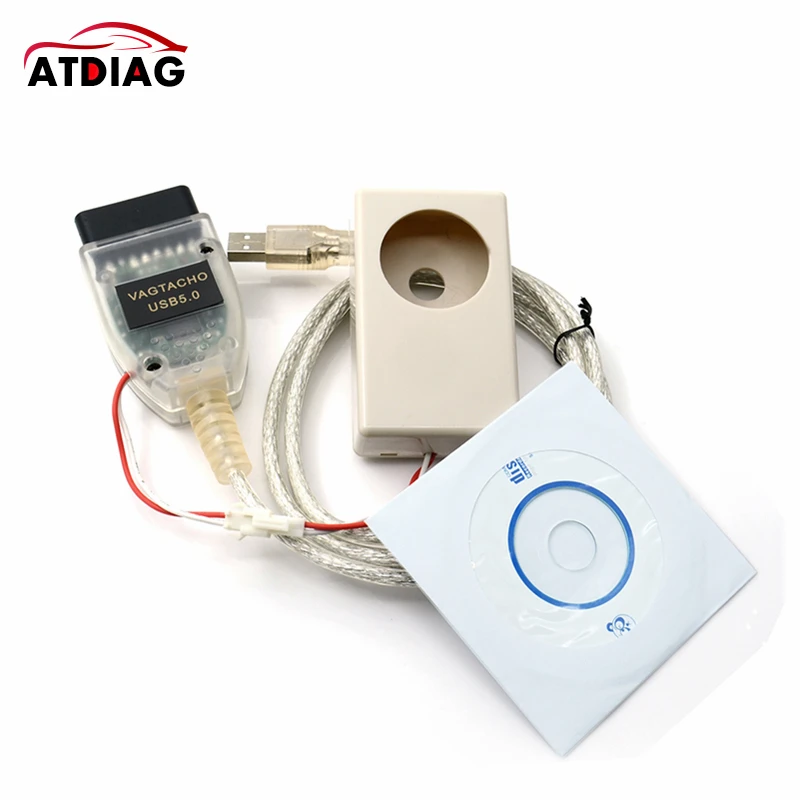 Горячая Распродажа Vagtacho USB версия V 5 0 VAG Tacho для NEC MCU 24C32 или 24C64 по лучшей цене |