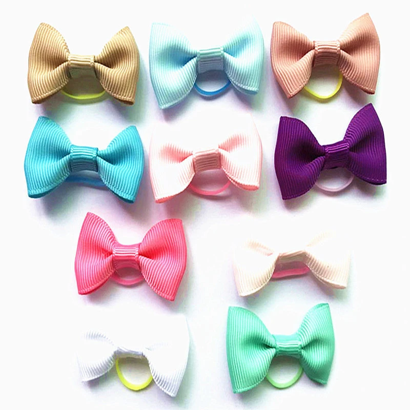 ペット用の弾性蝶ネクタイ かわいい犬用のアクセサリー 手作り 10ユニット 犬のアクセサリー Aliexpress