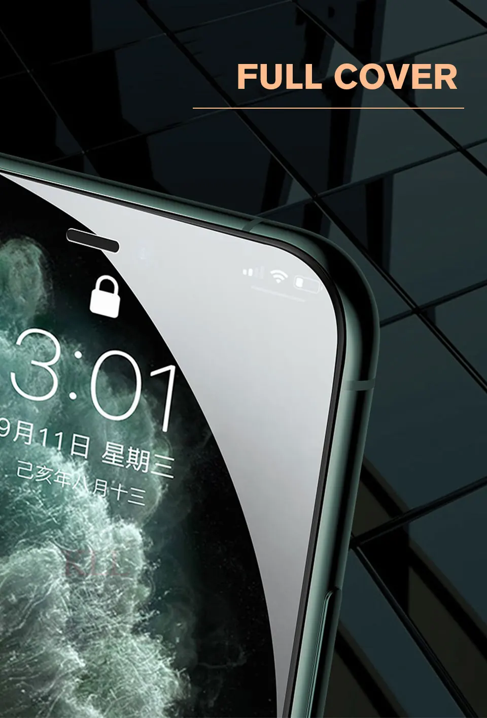 2 шт полное покрытие из закаленного стекла для iPhone 11 Pro Max X Xs Max Xr 9H Защита экрана для iPhone 7 6 6s 8 Plus защитное стекло