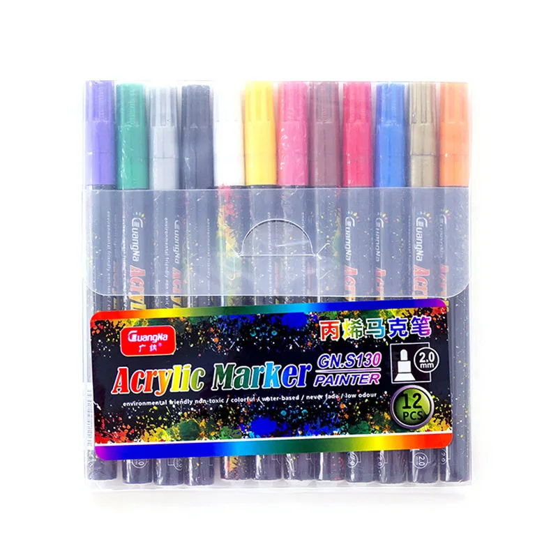 12-18-Colors-0-7mm-Acrylic-Paint-Marker-pen-Art-Marker-Pen-for-Ceramic-Rock-Glass (3)