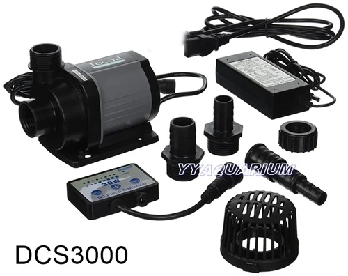 JEBAO Jecord DCS1200 DCS2000 DCS3000 погружной водяной насос с умным контроллером для рыбных морских крыльчаток, тихий насос 110-240 В - Цвет: DCS3000 3000LPH