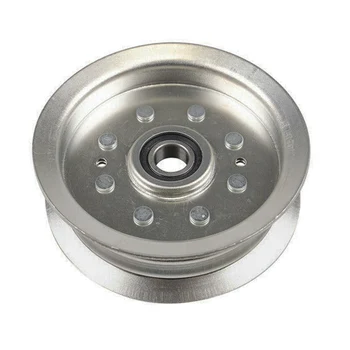 

White Mower Zinc Pulley 13.33*13.33*3.09cm Scotts L17.542, L1742 Single Slot For John Deere Sabre Compatible with John Deere