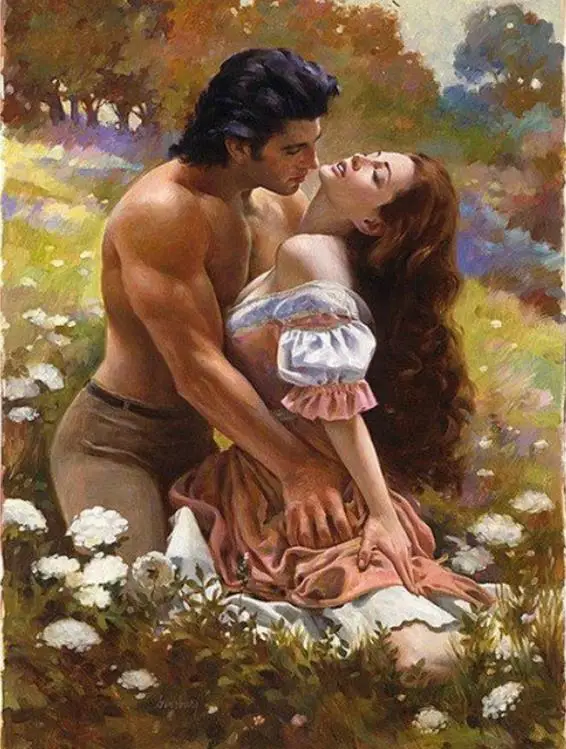 5D Diy diamond painting cross stitch &quotFlower Couple lover&quot Full Round Diamond embroidery Needlework Rhinestone Mosaic Crafts | Дом и