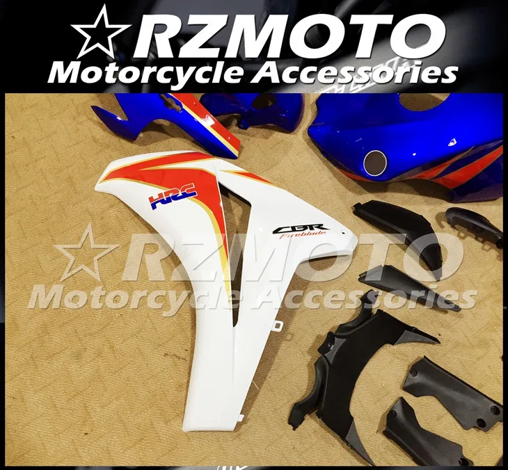 Литьевая Форма ABS полный обтекатель комплект кузов Подходит для HONDA CBR1000RR 1000RR 2008 2009 2010 2011 заказ Красный Синий HRC